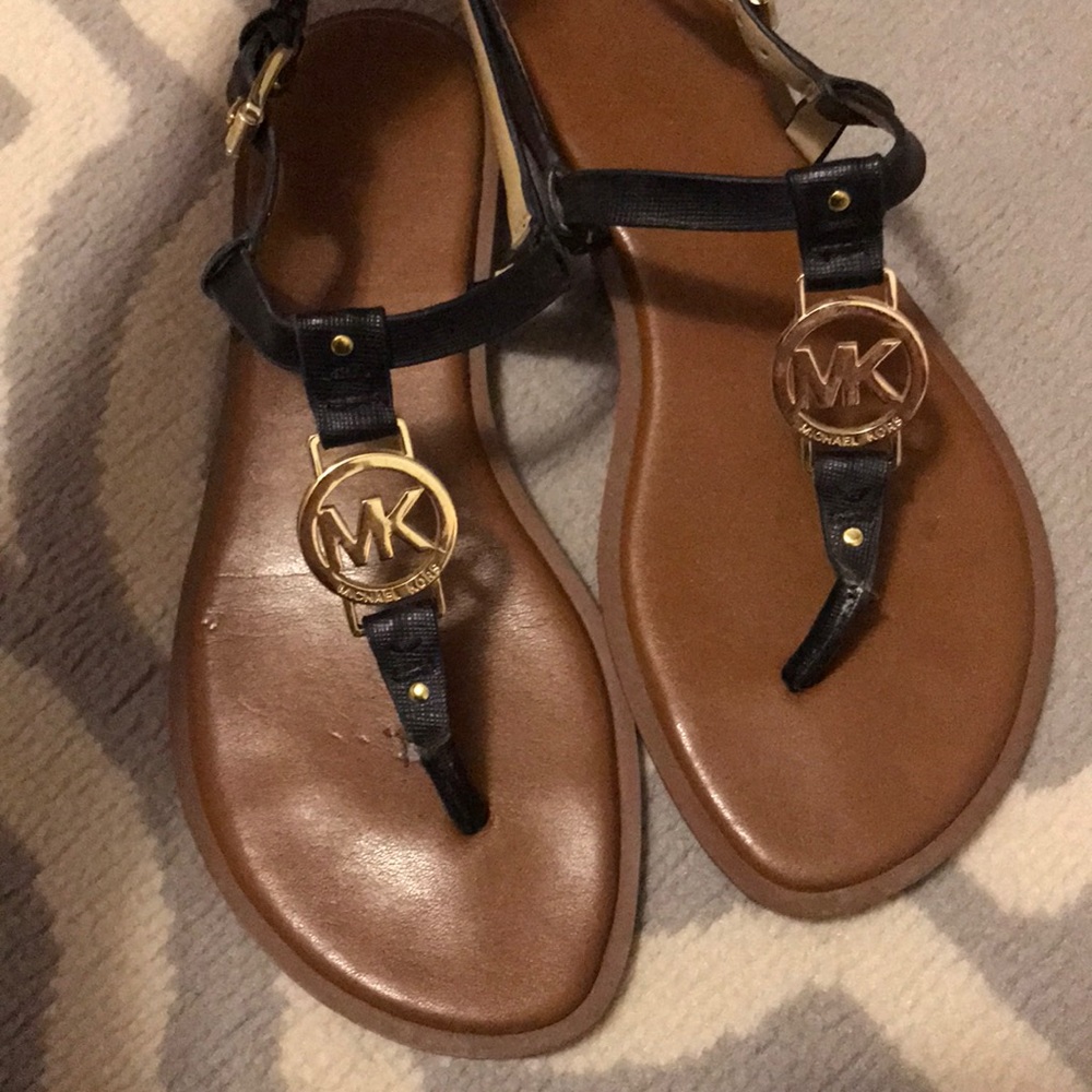 Black Michael Kors Sandals
